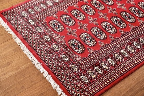 Bokhara rug 3x5 red turkoman - 3x5,